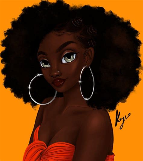 afro art|black girl afro art.